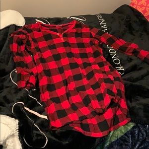 Long shirt / nightgown plaid
